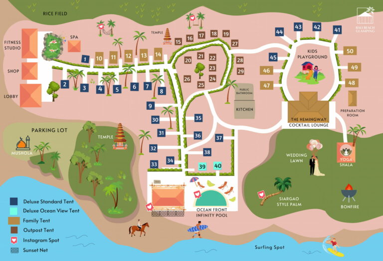 BBG NEW MAP - Bali Beach Glamping